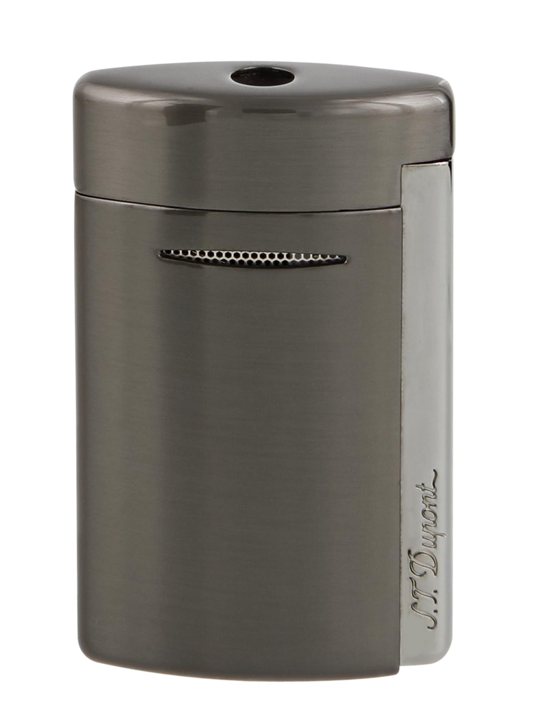 Dupont, New Minijet Lighter, Børstet Gun/Grå