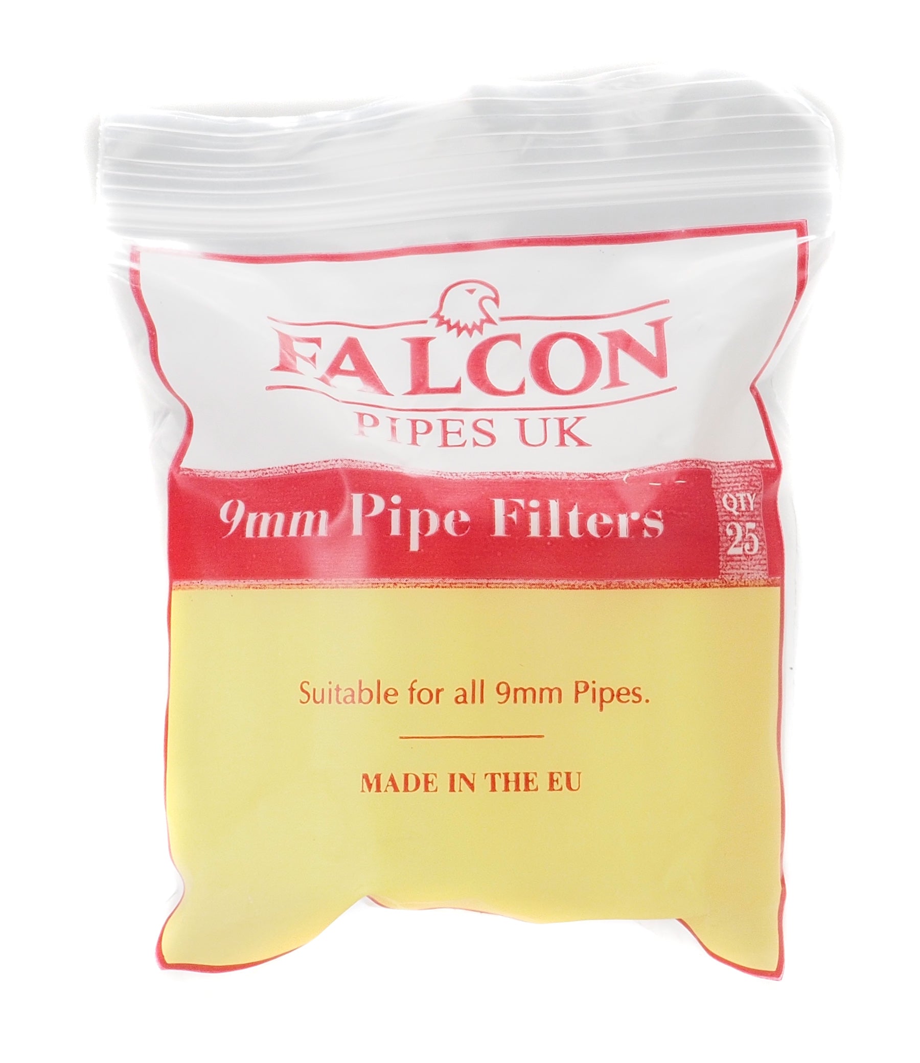 Falcon, 25 pieces, 9 mm filters