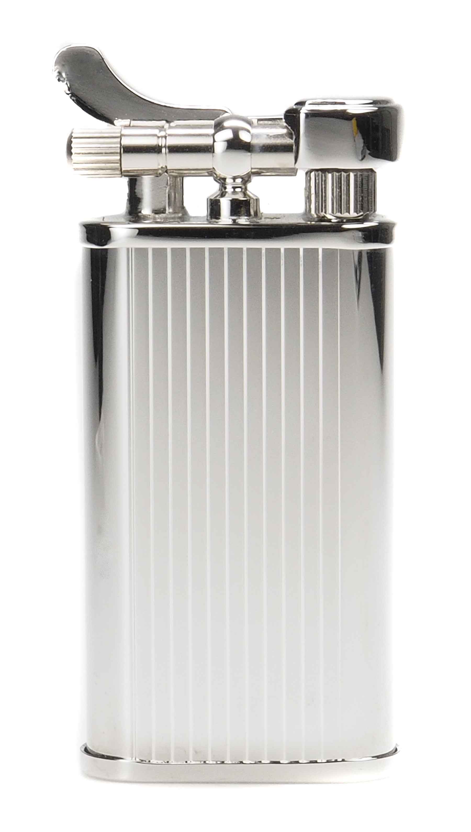 Kiribi, Pipe Lighter, Kabuto Mizo Silver Style